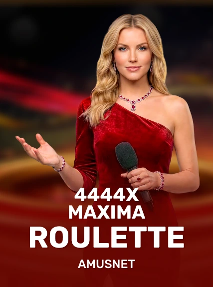 Maxima Roulette 4444x game tile